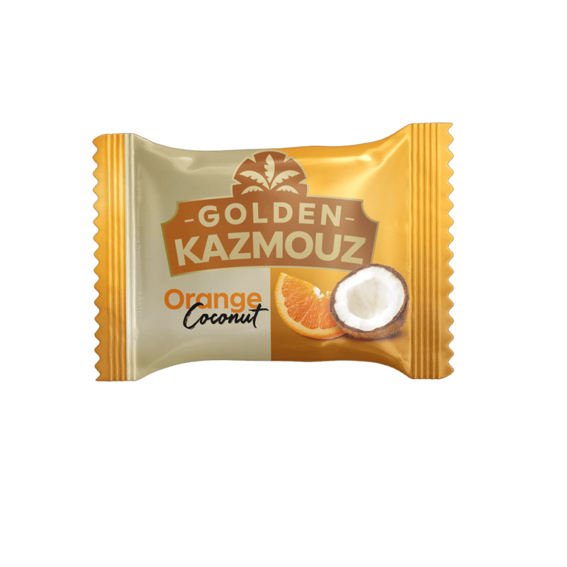 حلوى جوز الهند بالبرتقال