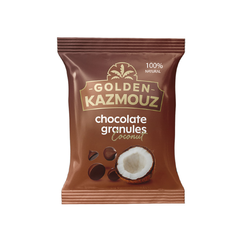 Schokoladengranulat-Kokosbeutel