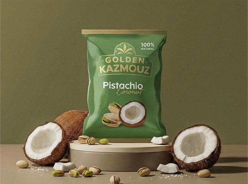 تصنيف حلوى جوز الهند بالمكسرات